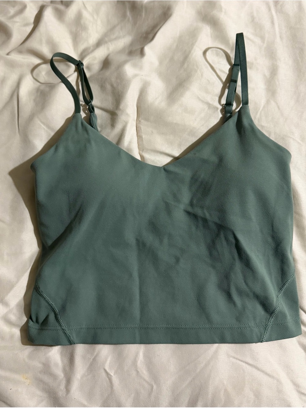 Lululemon align cropped cami tank size 2